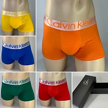 Набор из 5 боксеров Calvin Klein LONG STEEL в фирменной коробке