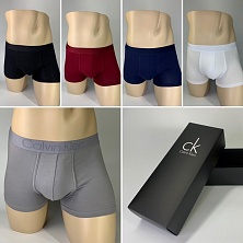 Подарочный набор 5 мужских трусов Calvin Klein в коробке