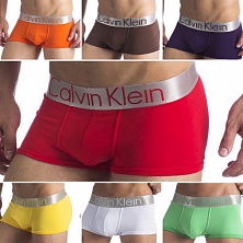 Набор 7 трусов хипсов/боксеров Calvin Klein STEEL